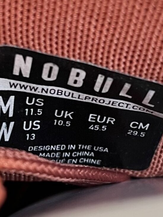 Nobull Outwork High-Top Mens Size 11.5 Pink Athletic Running Shoes Sneakers main image 6